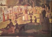 Georges Seurat Sunday Afternoon on the island of the Grande Jatte (nn03) china oil painting artist
